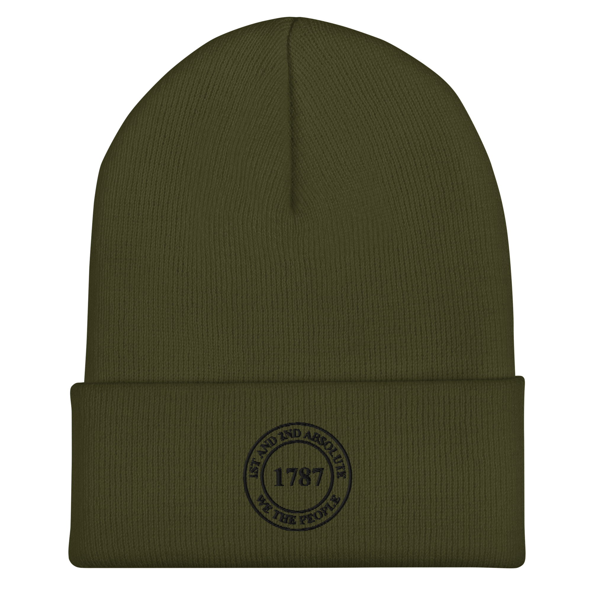 1787 Beanie - Black Logo